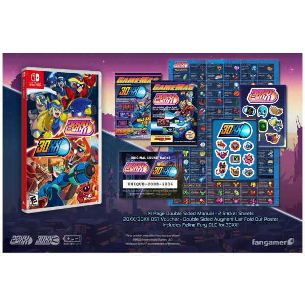 【2作品収録】20XX/30XX【switch】 20XX/30XX for Nintendo Switch™ - Fangamer